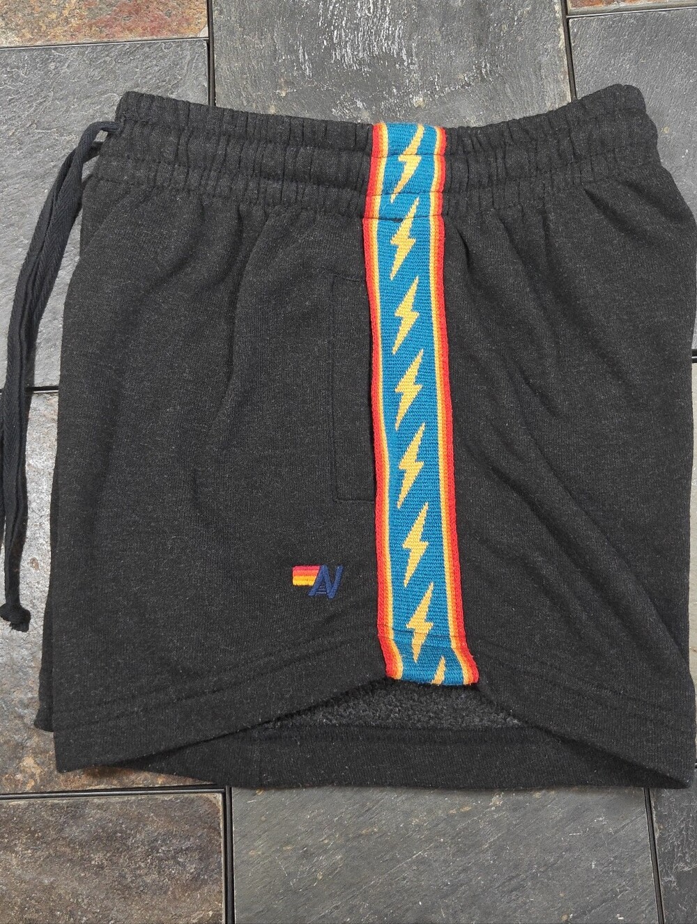 Aviator Nation Lounge Shorts Drawstring Elastic Bolt Size XS